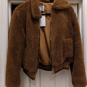 Bershka teddy coat